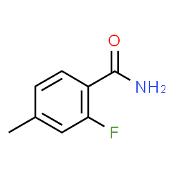 ChemSpider 2D Image | 2-Fluoro-4-methylbenzamide | C8H8FNO
