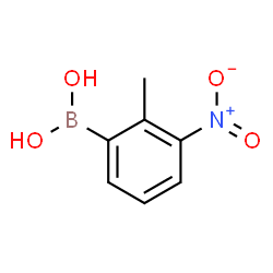 ChemSpider 2D Image | 2-Methyl-3-Nitrophenylboronic Acid | C7H8BNO4