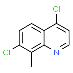 ChemSpider 2D Image | 4,7-Dichloro-8-methylquinoline | C10H7Cl2N