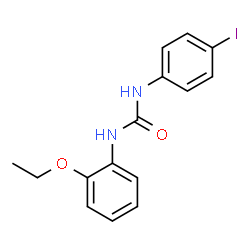 ChemSpider 2D Image | 1-(2-Ethoxyphenyl)-3-(4-iodophenyl)urea | C15H15IN2O2