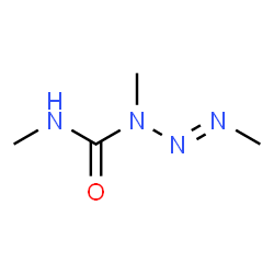ChemSpider 2D Image | (2E)-N,1,3-Trimethyl-2-triazene-1-carboxamide | C4H10N4O