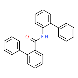 ChemSpider 2D Image | N-(2-Biphenylyl)-2-biphenylcarboxamide | C25H19NO