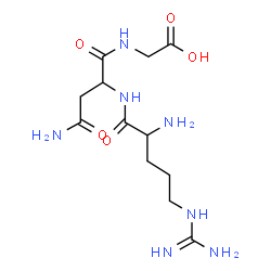 ChemSpider 2D Image | arg-asn-gly | C12H23N7O5