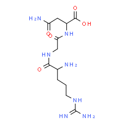 ChemSpider 2D Image | arg-gly-asn | C12H23N7O5