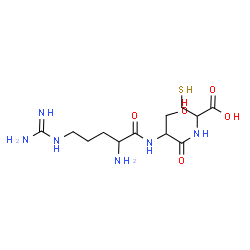 ChemSpider 2D Image | arg-ser-cys | C12H24N6O5S