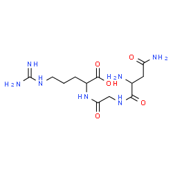 ChemSpider 2D Image | asn-gly-arg | C12H23N7O5