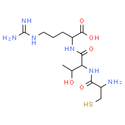 ChemSpider 2D Image | cys-thr-arg | C13H26N6O5S