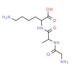 ChemSpider 2D Image | gly-ala-lys | C11H22N4O4
