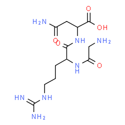 ChemSpider 2D Image | gly-arg-asn | C12H23N7O5