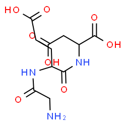 ChemSpider 2D Image | gly-glu-asp | C11H17N3O8