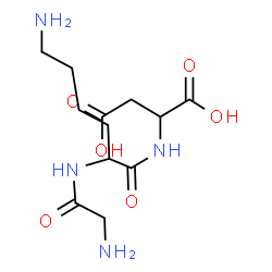 ChemSpider 2D Image | gly-lys-asp | C12H22N4O6