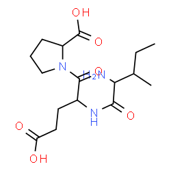 ChemSpider 2D Image | ile-glu-pro | C16H27N3O6