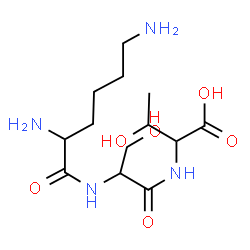 ChemSpider 2D Image | lys-ser-thr | C13H26N4O6
