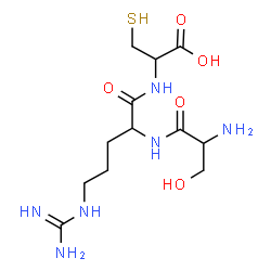 ChemSpider 2D Image | ser-arg-cys | C12H24N6O5S