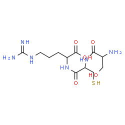ChemSpider 2D Image | ser-cys-arg | C12H24N6O5S