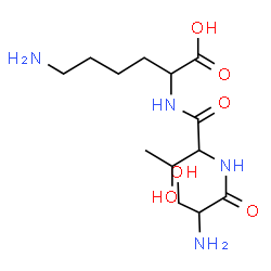 ChemSpider 2D Image | ser-thr-lys | C13H26N4O6