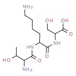 ChemSpider 2D Image | thr-lys-ser | C13H26N4O6