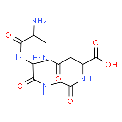 ChemSpider 2D Image | ala-ala-ala-asn | C13H23N5O6