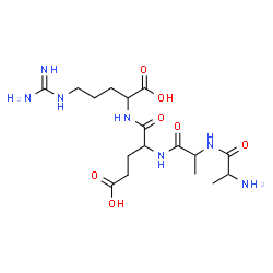 ChemSpider 2D Image | ala-ala-glu-arg | C17H31N7O7