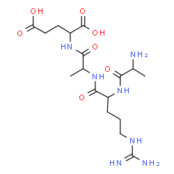 ChemSpider 2D Image | ala-arg-ala-glu | C17H31N7O7