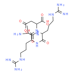 ChemSpider 2D Image | ala-arg-arg-asp | C19H36N10O7