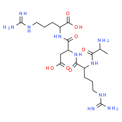 ChemSpider 2D Image | ala-arg-asp-arg | C19H36N10O7