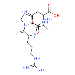 ChemSpider 2D Image | ala-arg-pro-asn | C18H32N8O6