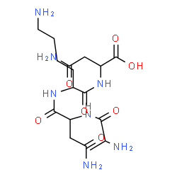 ChemSpider 2D Image | ala-asn-lys-asn | C17H31N7O7