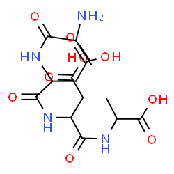 ChemSpider 2D Image | ala-asp-asp-ala | C14H22N4O9
