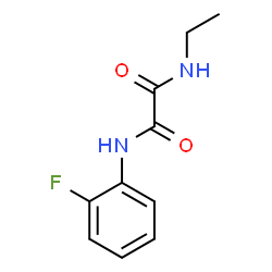 ChemSpider 2D Image | N-Ethyl-N'-(2-fluorophenyl)ethanediamide | C10H11FN2O2