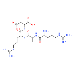 ChemSpider 2D Image | arg-ala-arg-asp | C19H36N10O7