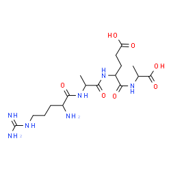 ChemSpider 2D Image | arg-ala-glu-ala | C17H31N7O7