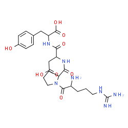 ChemSpider 2D Image | arg-pro-asp-tyr | C24H35N7O8