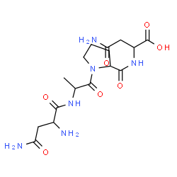 ChemSpider 2D Image | asn-ala-pro-asn | C16H26N6O7