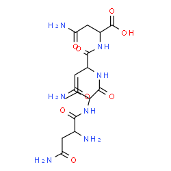 ChemSpider 2D Image | asn-val-asn-asn | C17H29N7O8