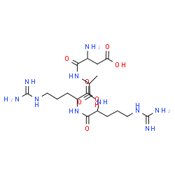 ChemSpider 2D Image | asp-ala-arg-arg | C19H36N10O7