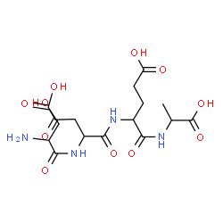 ChemSpider 2D Image | asp-asp-glu-ala | C16H24N4O11