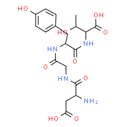 ChemSpider 2D Image | asp-gly-tyr-thr | C19H26N4O9