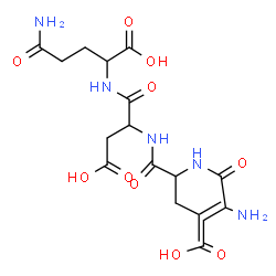 ChemSpider 2D Image | asp-leu-asp-gln | C19H31N5O10
