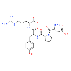 ChemSpider 2D Image | asp-pro-tyr-arg | C24H35N7O8