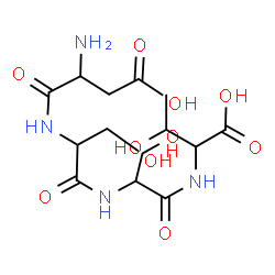 ChemSpider 2D Image | asp-ser-ser-thr | C14H24N4O10