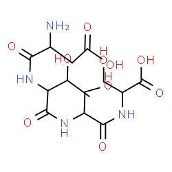 ChemSpider 2D Image | asp-thr-ser-ser | C14H24N4O10
