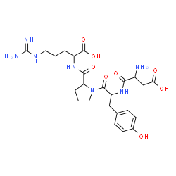 ChemSpider 2D Image | asp-tyr-pro-arg | C24H35N7O8