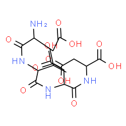ChemSpider 2D Image | asp-val-asp-asp | C17H26N4O11