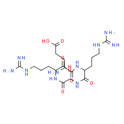 ChemSpider 2D Image | glu-arg-gly-arg | C19H36N10O7