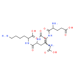 ChemSpider 2D Image | glu-glu-asn-lys | C20H34N6O10