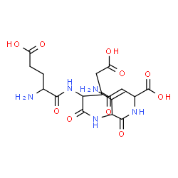 ChemSpider 2D Image | glu-glu-val-asn | C19H31N5O10