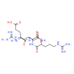 ChemSpider 2D Image | glu-gly-arg-arg | C19H36N10O7