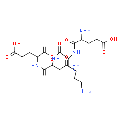 ChemSpider 2D Image | glu-lys-asn-glu | C20H34N6O10