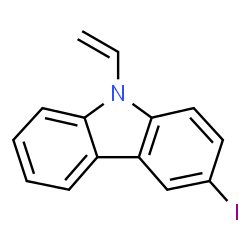 ChemSpider 2D Image | 3-Iodo-9-vinyl-9H-carbazole | C14H10IN
